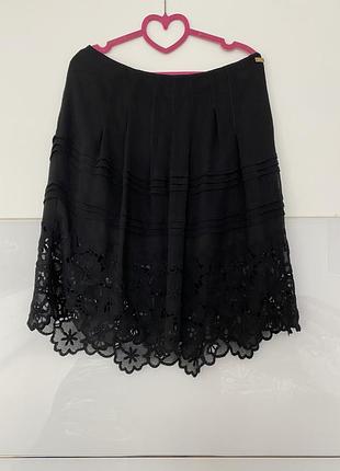 Классическая чёрная юбка marella