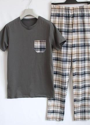 Піжама чоловіча футболка і штани, від 790 грн2 фото