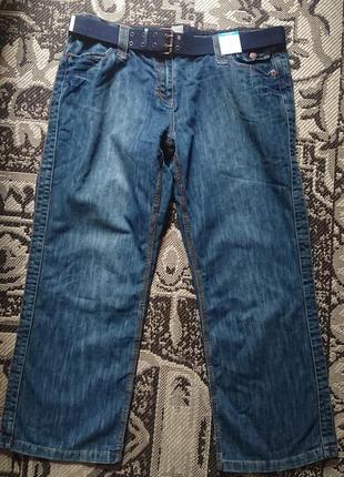 Фірмові англійські жіночі літні демісезонні джинси tu,нові з бірками, великий розмір 22анг.1 фото