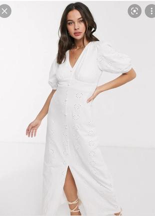 Сукня максі вишивка рішельє