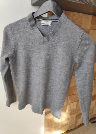 Mango man smart extrafine merino свитер