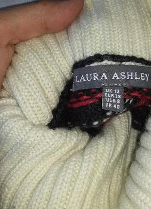 Свитер гольф 80% шерсть от laura ashley р.38/м5 фото