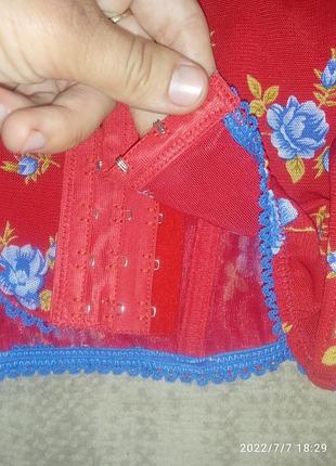 Квітковий корсет