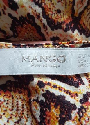 Сукня mango змеинный принт7 фото