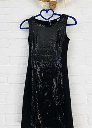 Сукня з паєтками платье с паетками розмір xs4 фото