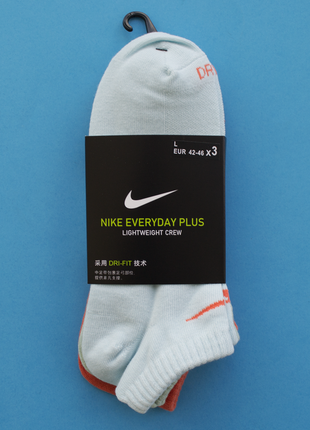 (відео-огляд) шкарпетки nike everyday plus lightweight dc7537-903 короткі шкарпетки