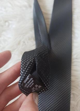 Стильный мужской галстук шелковый шелк3 фото