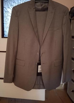 Класичний костюм-піджак, брюки galant