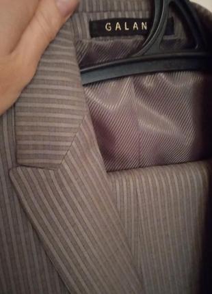 Класичний костюм-піджак, брюки galant