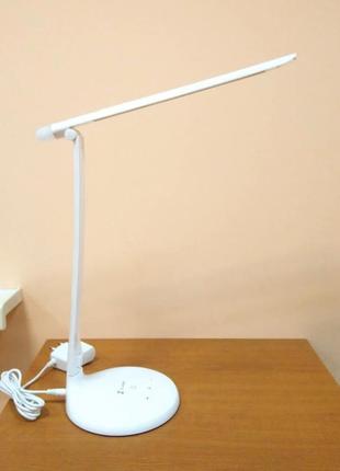 Настольная лампа с сенсорным управлением, регуляцией яркости и цветовой температуры, ночником