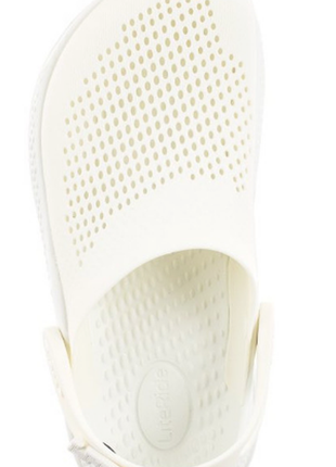 Шлепанцы сабо crocs literide 360 clog almost white/almost white5 фото