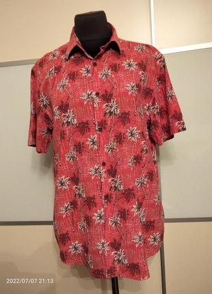 Рубашка в гавайском стиле marks & spenser