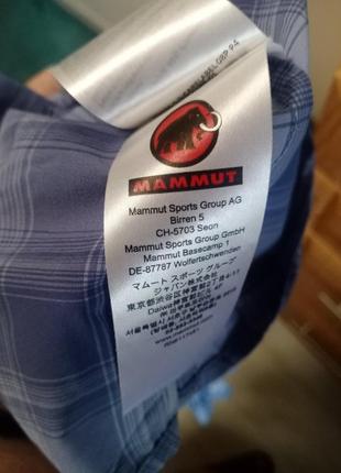 Чоловіча сорочка mammut trovat trail shirt men розмір m3 фото