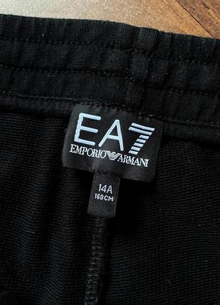 Спортивні штани emporio armani ea7 оригінал розмір xs s чорні спортивки6 фото