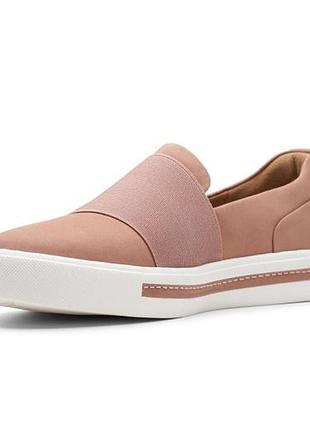 Р. 41  clarks кожаные слипоны  оригинал