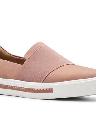 Р. 41  clarks кожаные слипоны  оригинал