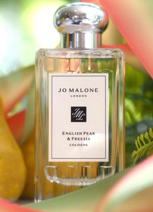 Jo malone english pear & freesia💥оригинал 2 мл распив аромата английская груша и фрезия2 фото