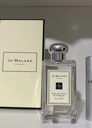 Jo malone english pear & freesia💥оригінал 2 мл розпив аромату англійська груша та фрезія7 фото