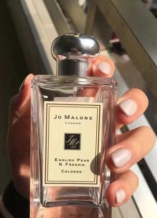 Jo malone english pear & freesia💥оригінал 2 мл розпив аромату англійська груша та фрезія10 фото