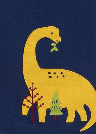 Трикотажна піжама динозаври на 24 і 18 міс картерс,2 фото
