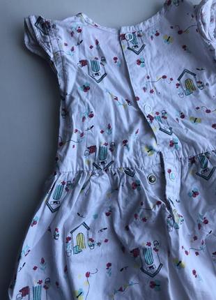 Детское платье 6-12 месяцев дитяча сукня4 фото