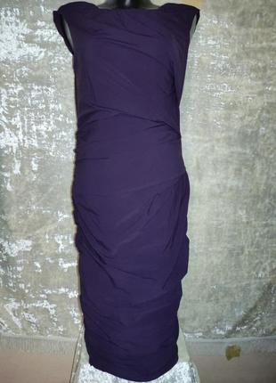 Оригінальне плаття чохол зі збірками драпіруванням pinko сукня з драпіруванням