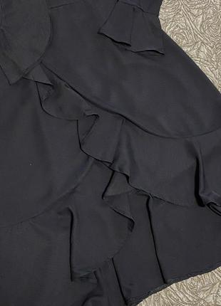 Платье миди чёрного цвета boohoo5 фото