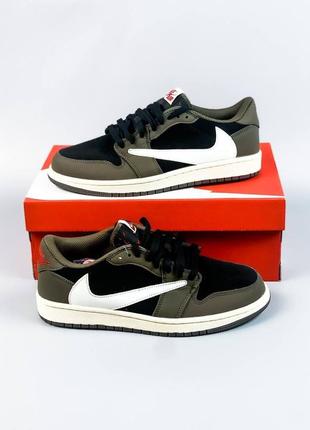 Nike air jordan travis scott мужские кроссовки найк аир джордан2 фото