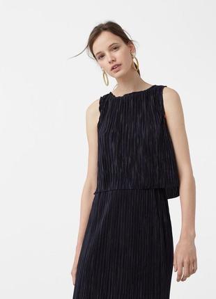 Плаття сукня плісе h&m 2