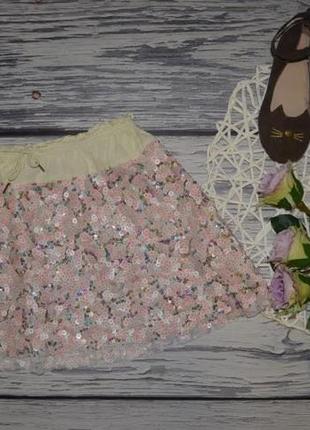 3 - 4 года 98 - 104 см юбка пачка для девочки модницы очень яркая красивая паетки с переливом2 фото