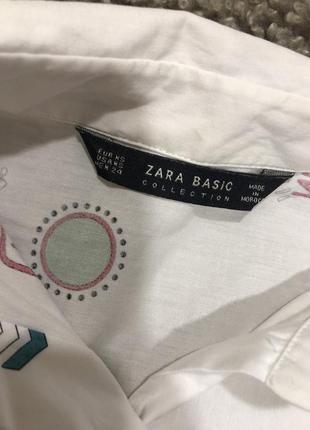 Шикарная рубашка оверсайз zara2 фото