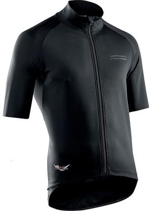 Чоловіча вело майка, джерсі northwave extreme h2o jacket ss black