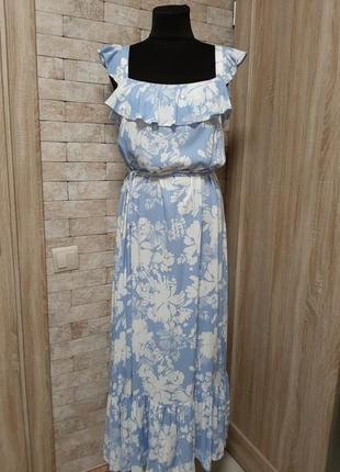 Платье  сарафан из  вискозы1 фото