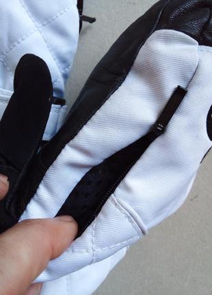 Фірмові лижні рукавиці мембрана+натуральна шкіра австрія5 фото