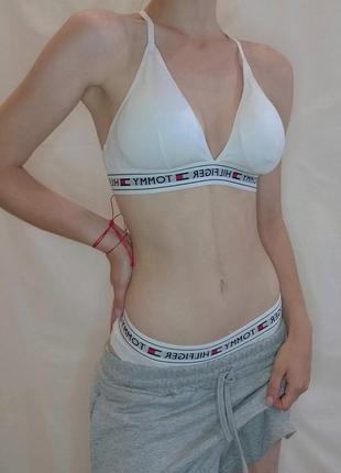 Подарунковий набір жіночої білизни tommy - топ + стрінги ( 2 в 1)