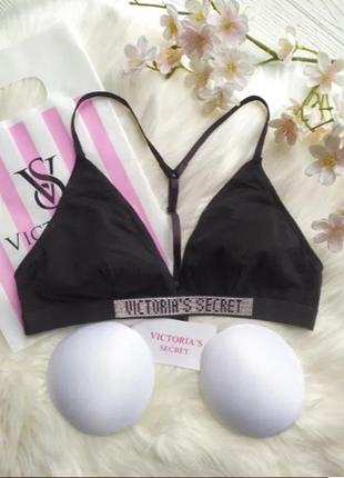 Комплект жіночої білизни victoria`s secret стрази виктория сикрет бразиліана6 фото