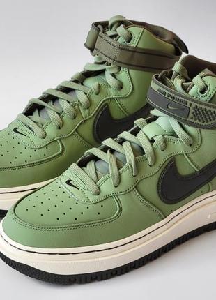 Кроссовки nike air force 1 hi boot, oil green3 фото