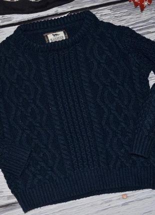 3 - 4 года 104 см обалденно стильный и эффектный свитер джемпер мальчику3 фото