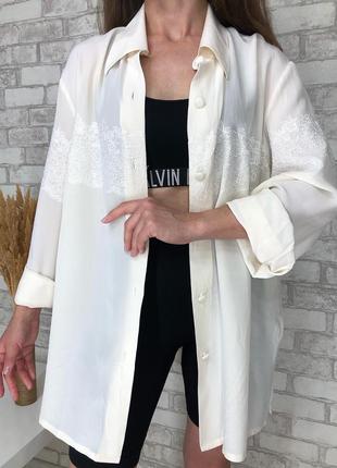 Вінтажна шовкова блуза, блуза шовк