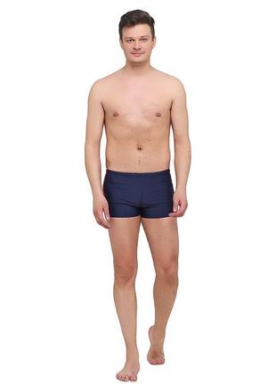 Чоловічі купальні плавки шорти atlantic beach 79117 синьо-червоного кольору