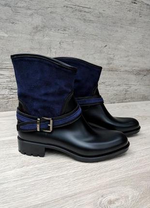 Navyboot жіночі гумові черевики / чоботи 100% оригінал hunter tommy hilfiger massimo dutti гумаки2 фото