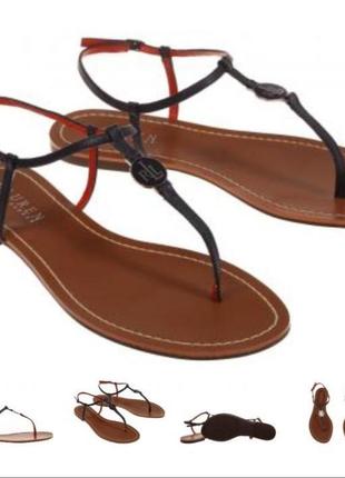 Кожаные  босоножки сандалии ralph lauren3 фото