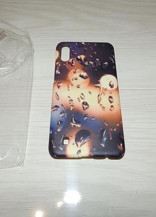 Чехол капли воды для samsung galaxy m10 2