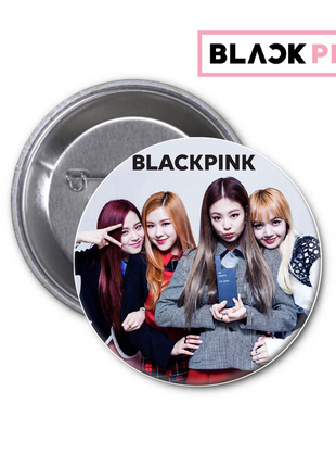 Значок kpop blackpink black pink