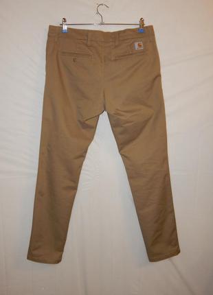 Брюки chino carhartt sid pant7 фото