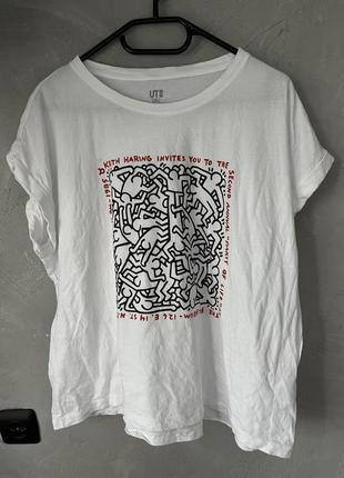 Uniqlo футболка юникло кіт харінг keith haring