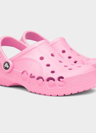 Крокс бая клог рожеві crocs baya clog pink lemonade6 фото