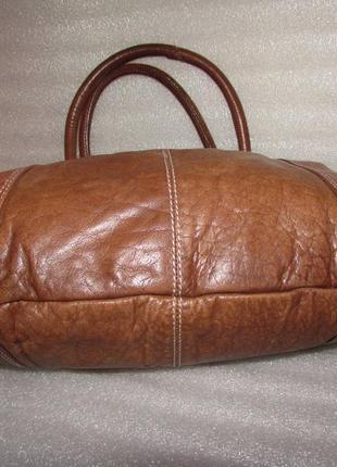 Качественная сумка 100% натуральная мясистая кожа ~laura ashley~4 фото