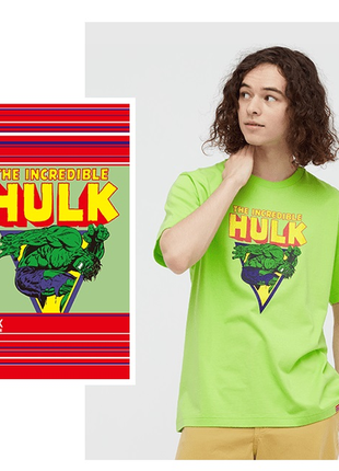 Футболка uniqlo marvel