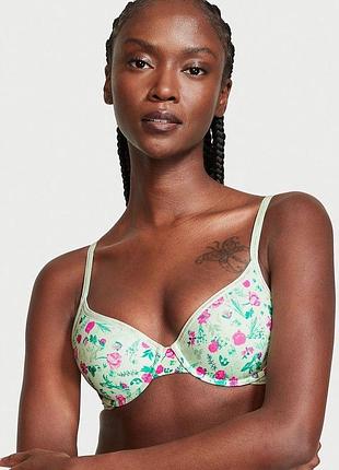 Бюстгальтер з нової колекції victoria's secret на кісточках без push-up з лого-шлейками💕